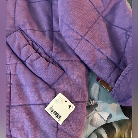 Free People Quilted Doleman Jacket Size Large - Picture 7 of 8